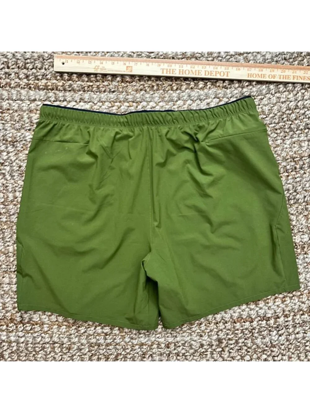 The North Face Men's Olive Green Active Outdoor Hiking Athletic Cargo Shorts XL